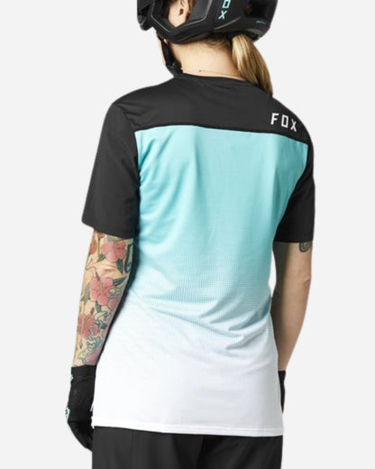 Maglia maniche corte Donna Fox Racing Flexair - Turchese