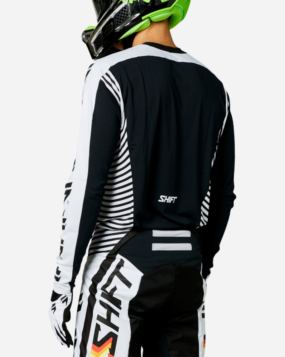 Shift Racing Black Label Targa Jersey – Weiß/Schwarz