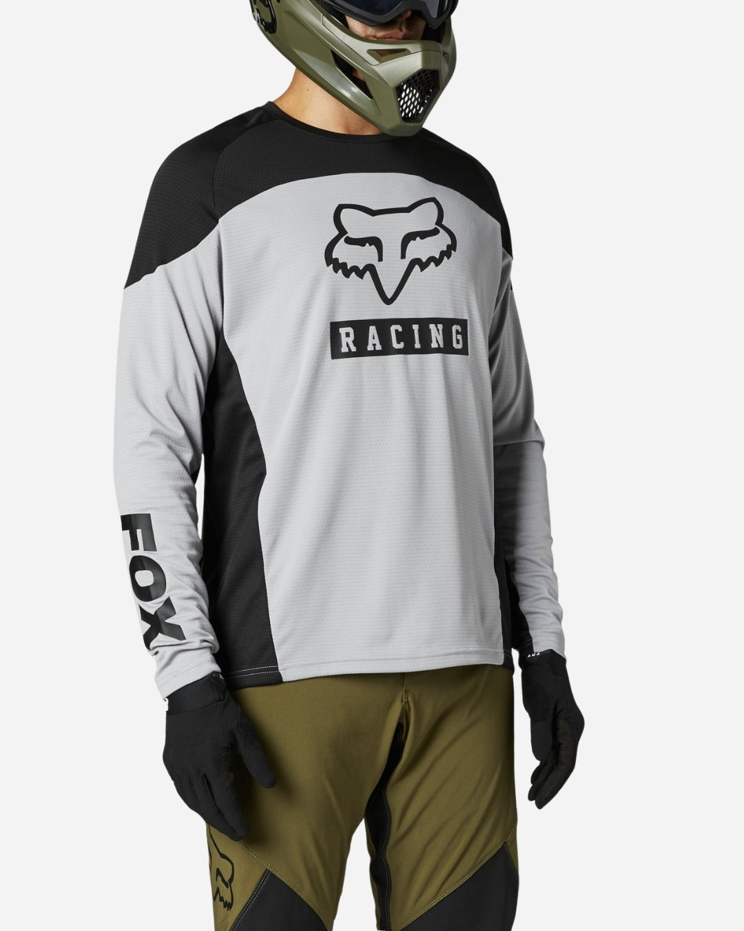 Maillot manches longues Fox Racing Defend - Gris Acier