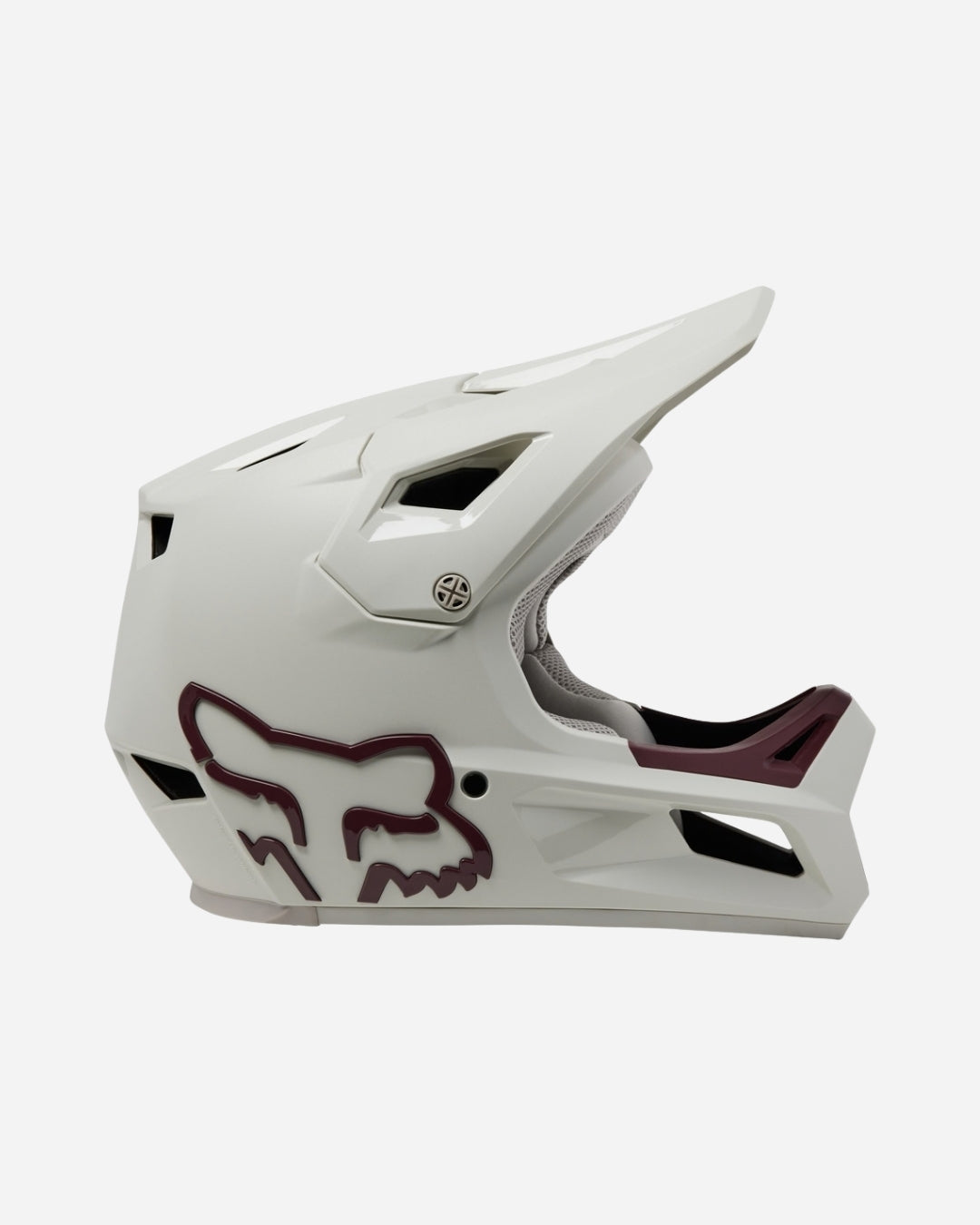 Kinder Helm Fox Racing Rampage CE/CPSC - Vintage Weiss