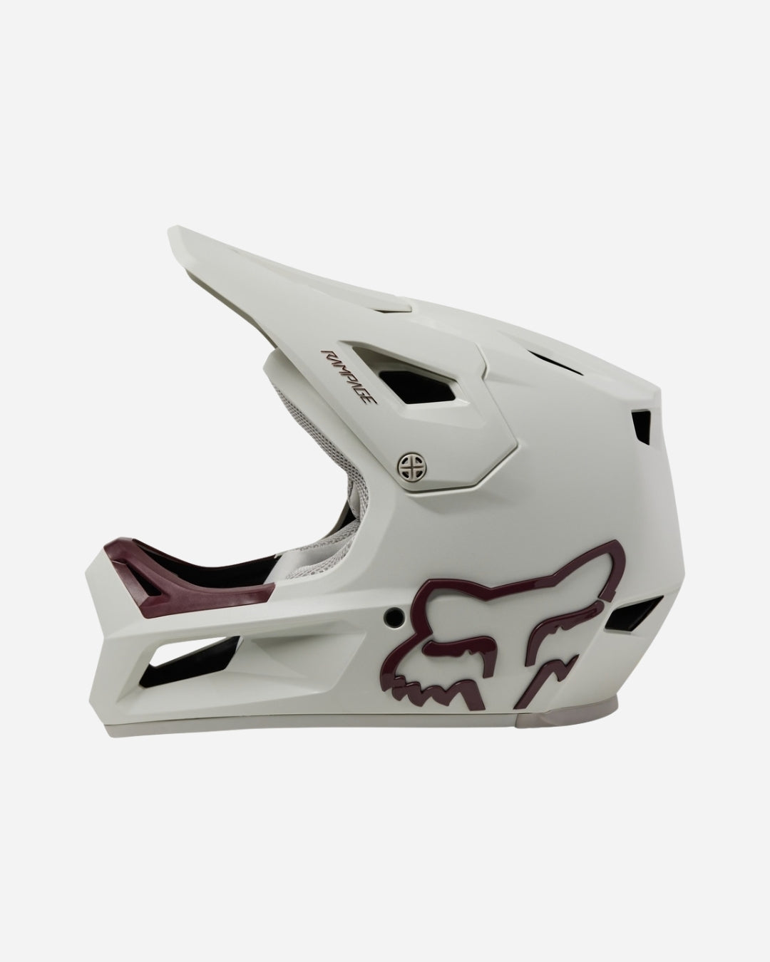 Kinder Helm Fox Racing Rampage CE/CPSC - Vintage Weiss