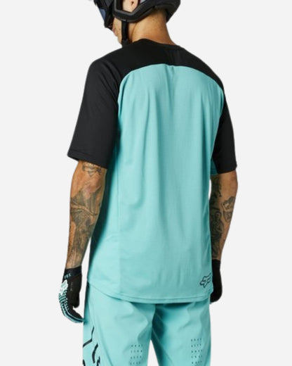 Maillot manches courtes Fox Racing Defend - Sarcelle