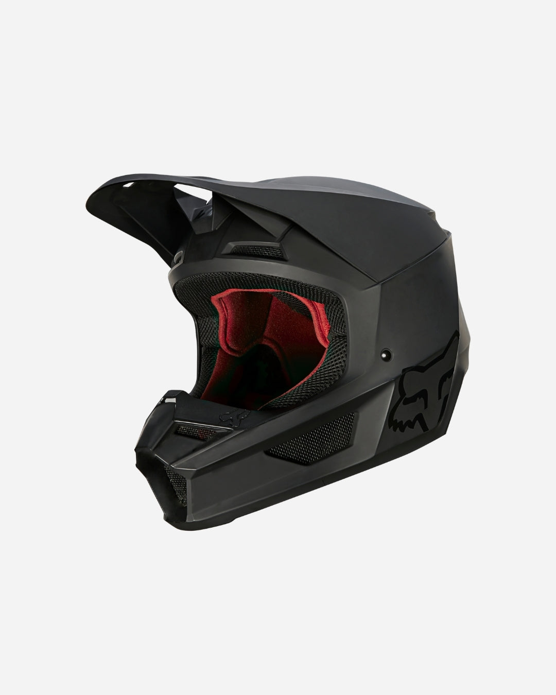 Fox Racing V1 Matthelm – Mattschwarz
