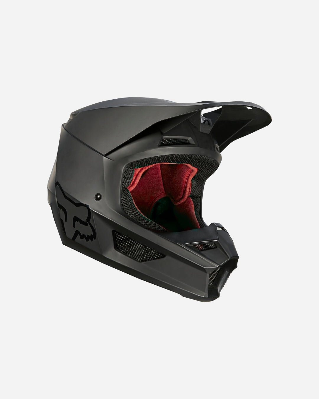 Fox Racing V1 Matthelm – Mattschwarz