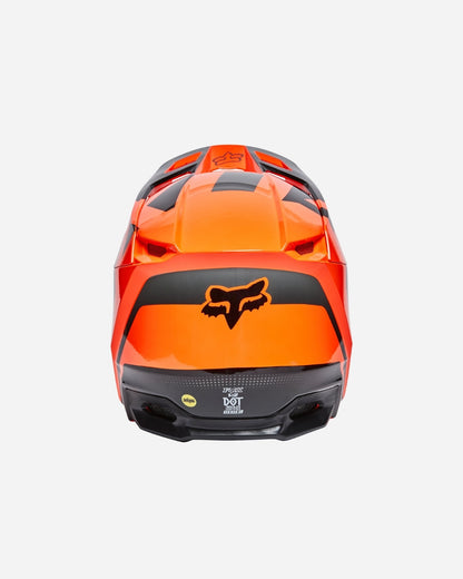 Casque Fox Racing V2 Dier - Orange fluo