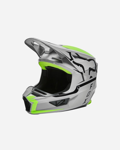 Fox Racing V2 Merz Helm – Stahlgrau