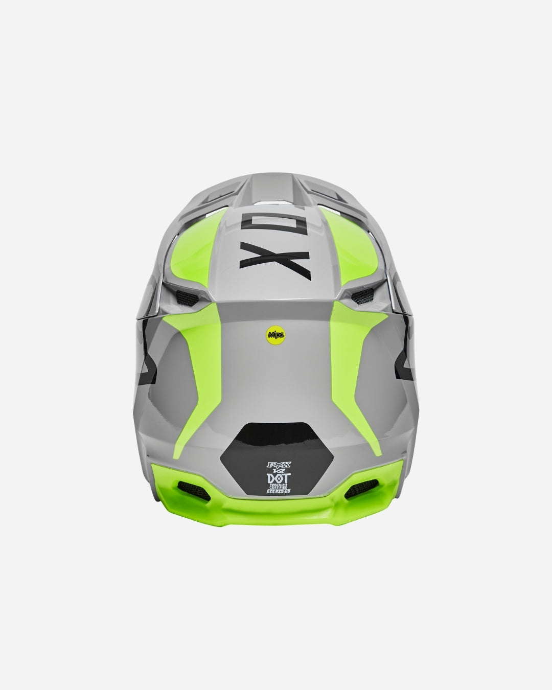 Fox Racing V2 Merz Helm – Stahlgrau