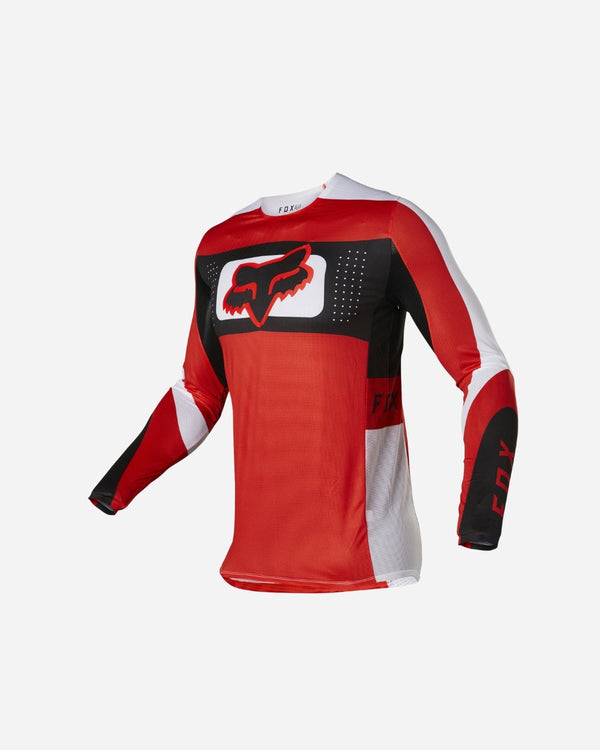 Maglia Fox Racing Flexair Mirer - Rosso fluorescente