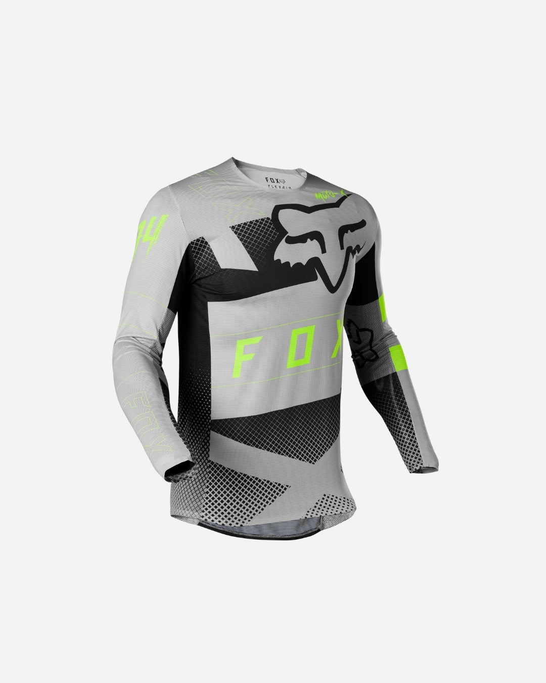 Maillot Fox Racing Flexair Riet - Gris acier