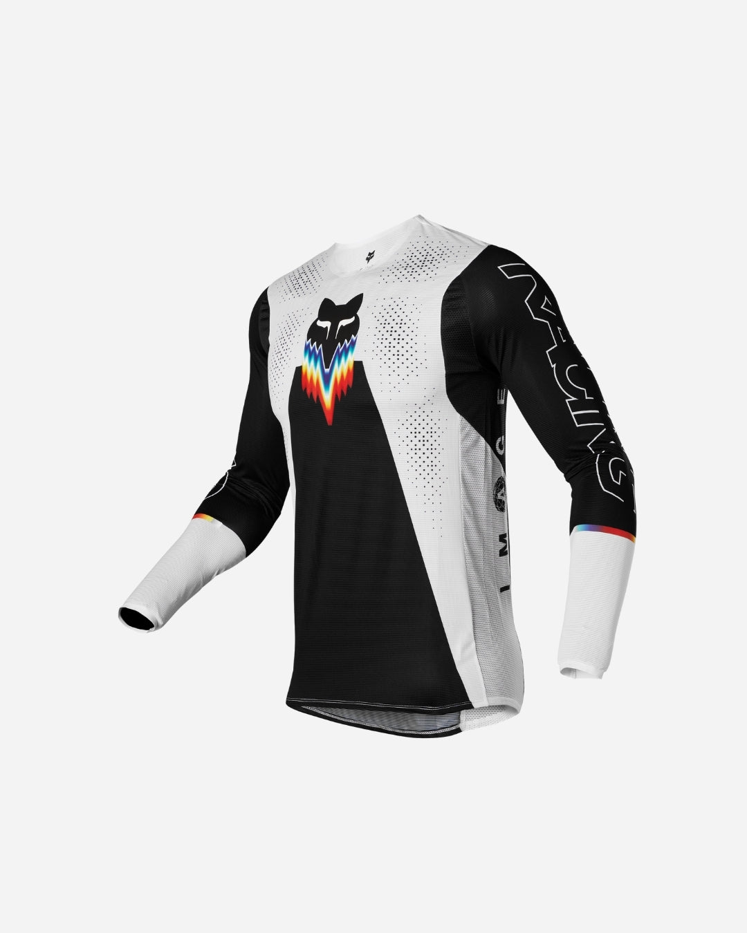 Maglia Fox Racing Flexair Relm - Nero/Bianco