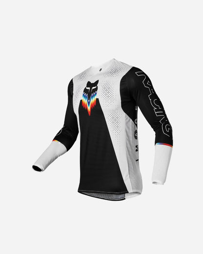 Maglia Fox Racing Flexair Relm - Nero/Bianco