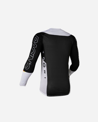 Maglia Fox Racing Flexair Relm - Nero/Bianco