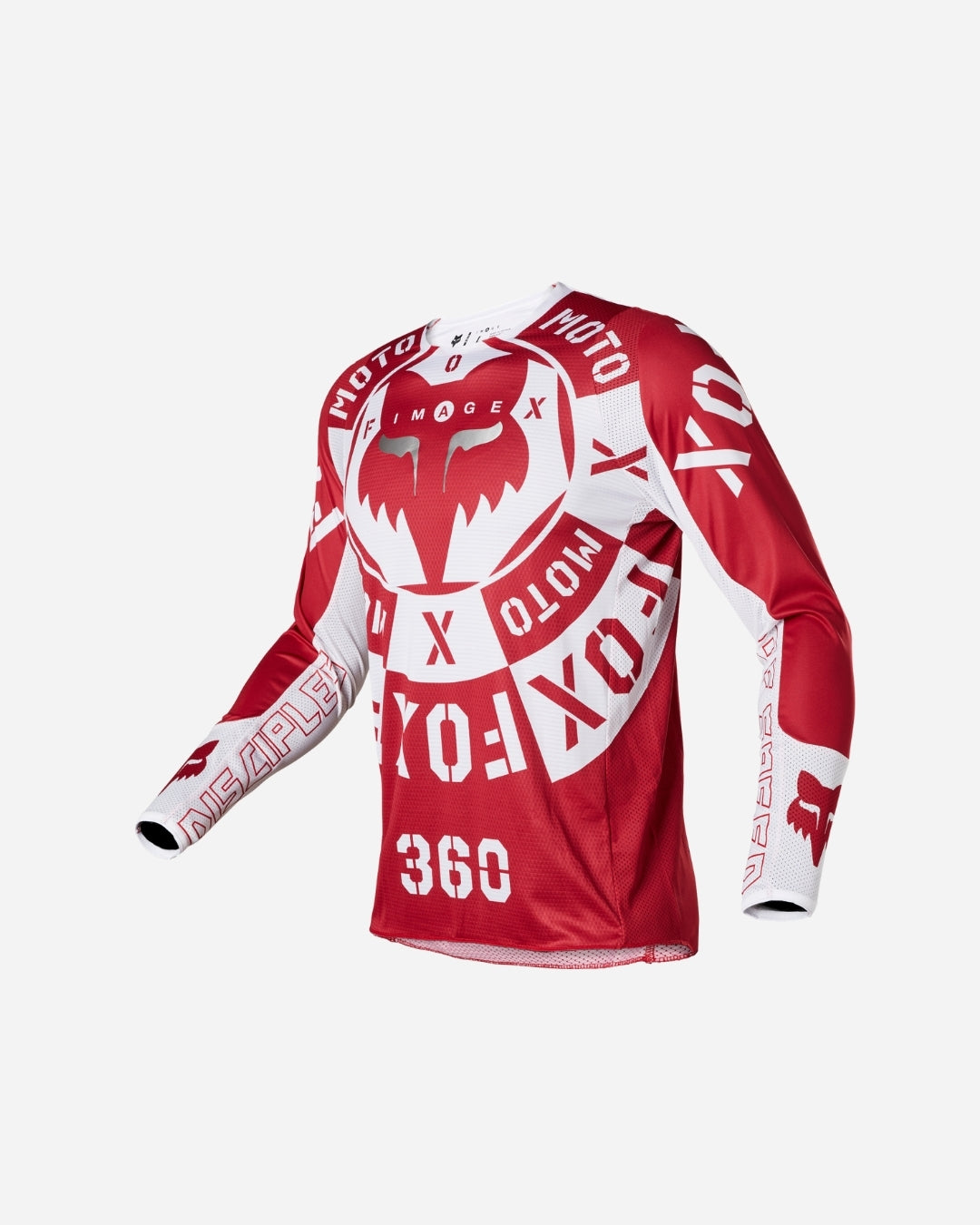 Maillot Fox Racing 360 Nobyl - Rouge/Blanc