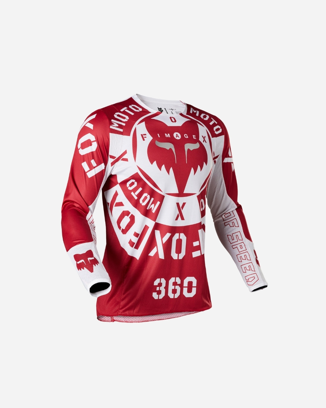 Maillot Fox Racing 360 Nobyl - Rouge/Blanc