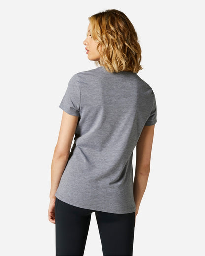 T-shirt technique Fox Racing Pinnacle manches courtes - Graphite chiné