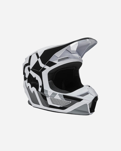 Casque enfant Fox Racing V1 Lux - Noir/Blanc