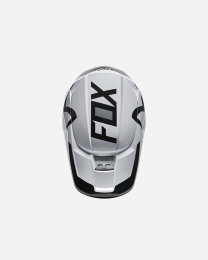 Casque enfant Fox Racing V1 Lux - Noir/Blanc