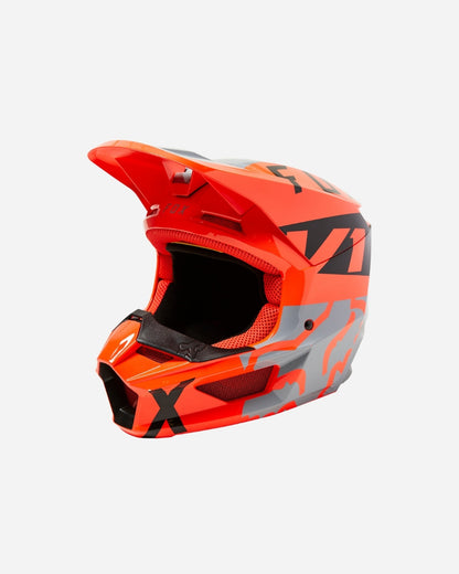 Casque enfant Fox Racing V1 Skew - Gris acier