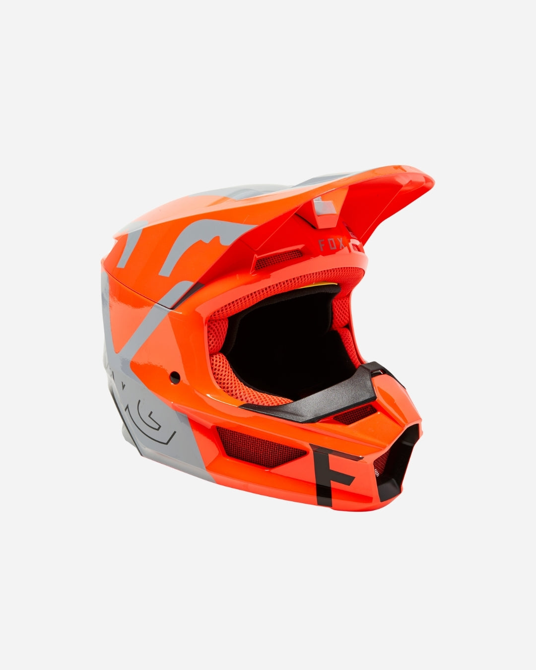 Casque enfant Fox Racing V1 Skew - Gris acier
