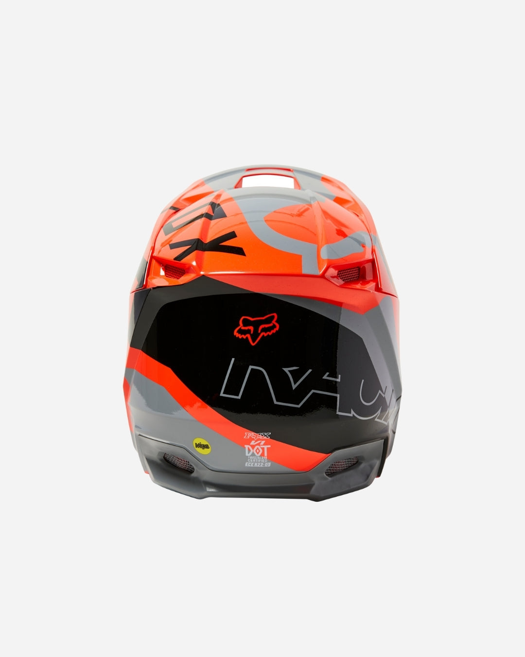 Casque enfant Fox Racing V1 Skew - Gris acier