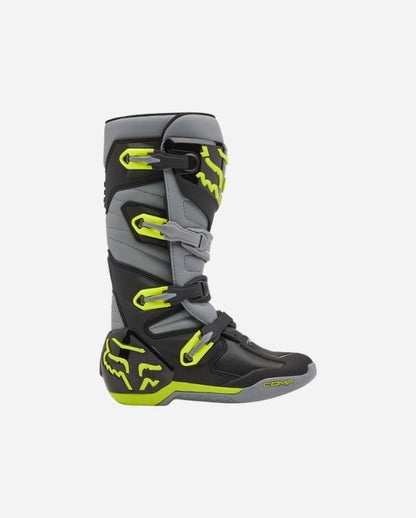 Bottes Fox Racing Comp - Gris/Jaune