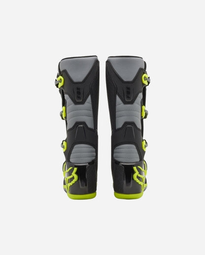 Bottes Fox Racing Comp - Gris/Jaune