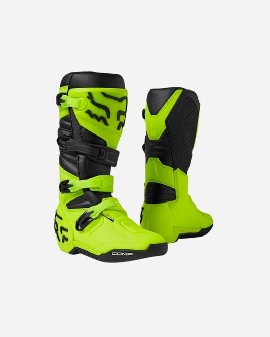 Bottes Fox Racing Comp - Jaune fluo