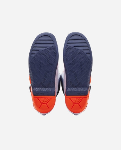 Fox Racing Comp Boots - White/Navy Blue