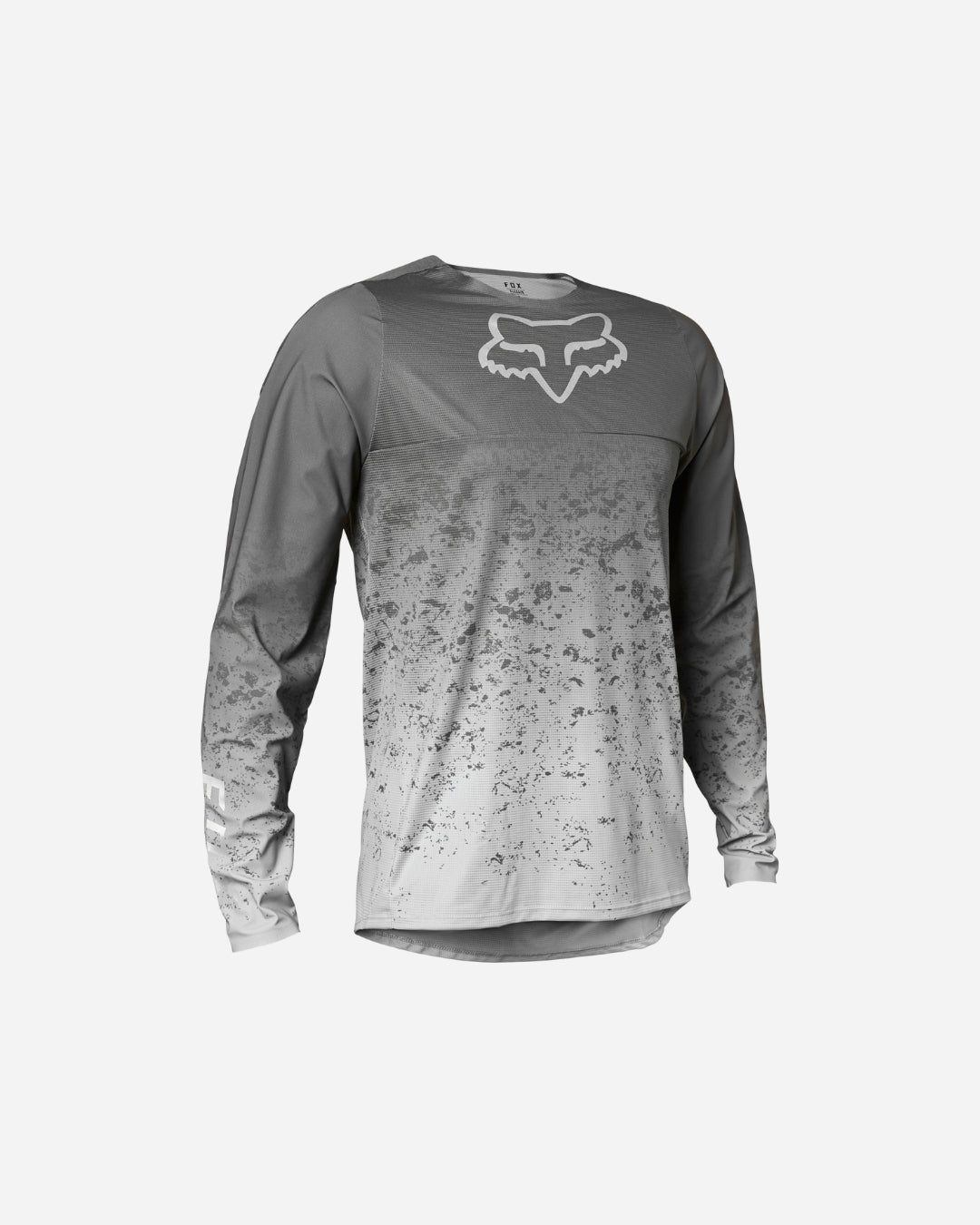 Maillot manches longues Fox Racing Flexair RS Lunar - Gris Clair