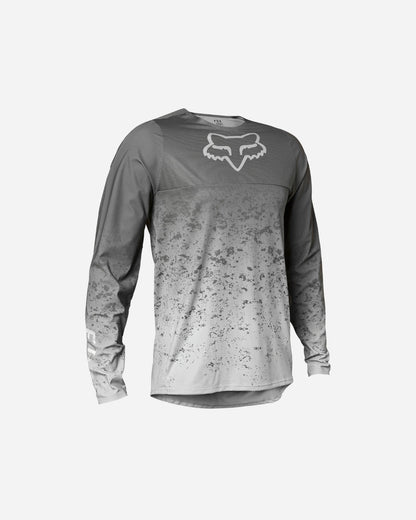 Maillot manches longues Fox Racing Flexair RS Lunar - Gris Clair