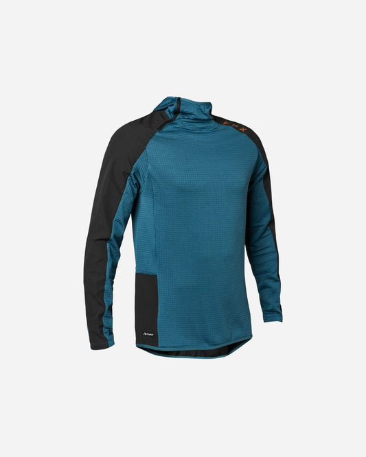Sweat à capuche thermique Fox Racing Defend - Bleu Ardoise