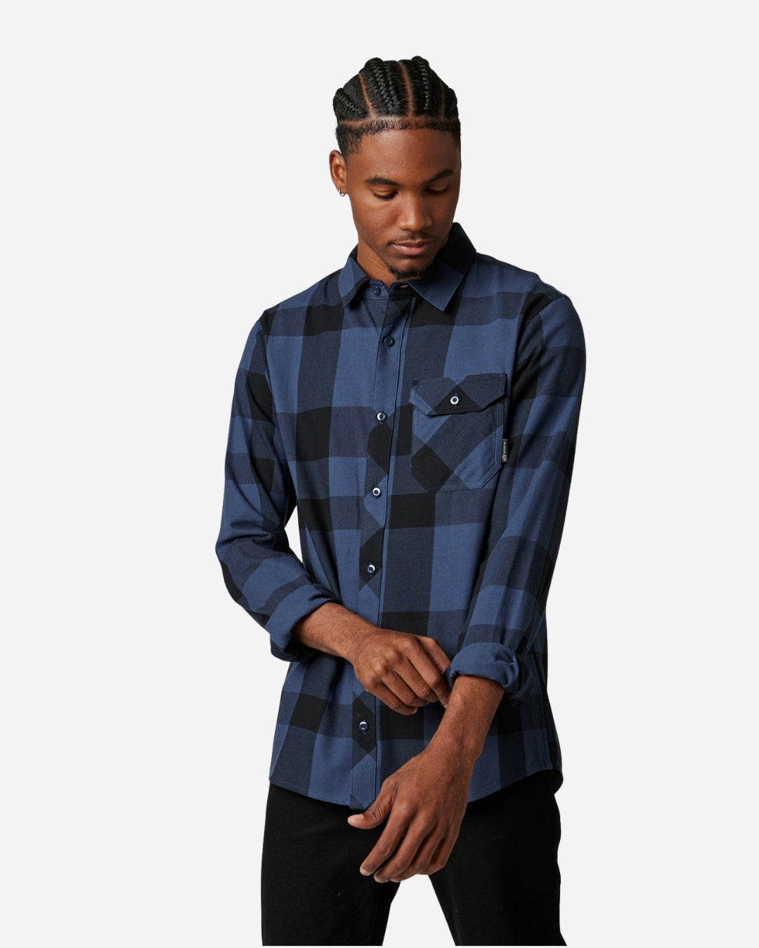 Chemise en flanelle Fox Racing Voyd - Cobalt profond