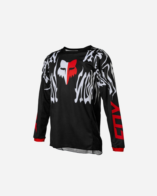 Maillot enfant Fox Racing 180 Peril - Noir/Rouge