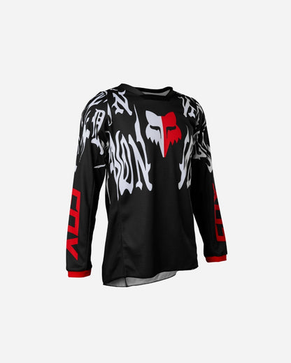 Maillot enfant Fox Racing 180 Peril - Noir/Rouge