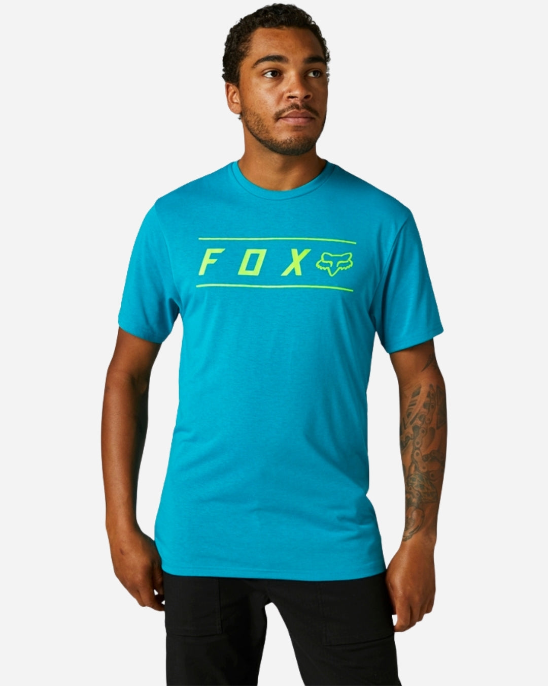T-shirt technique manches courtes Fox Racing Pinnacle - Bleu