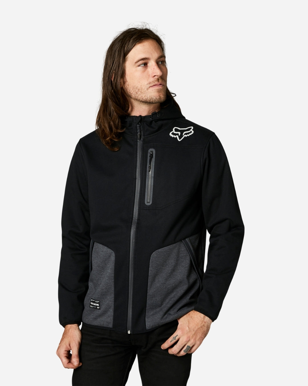 Sweat à Capuche Softshell Fox Racing Barricade - Noir