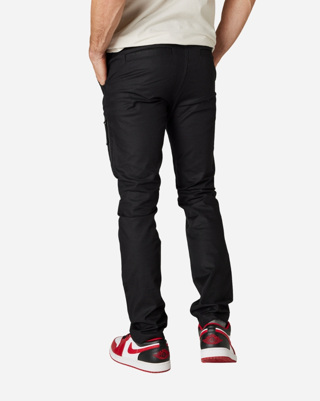 Pantalon Slim Fox Racing Essex Stretch - Noir/Noir