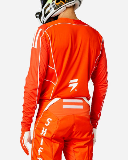 Shift Racing Black Label Veem Jersey – Orange/Weiß