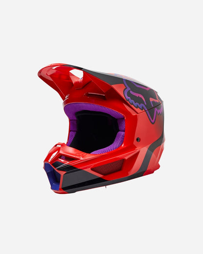 Fox Racing V1 Venz Helm - Rot