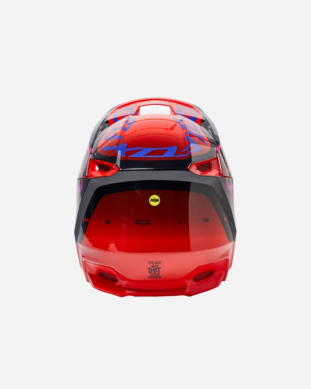 Fox Racing V1 Venz Helm - Rot