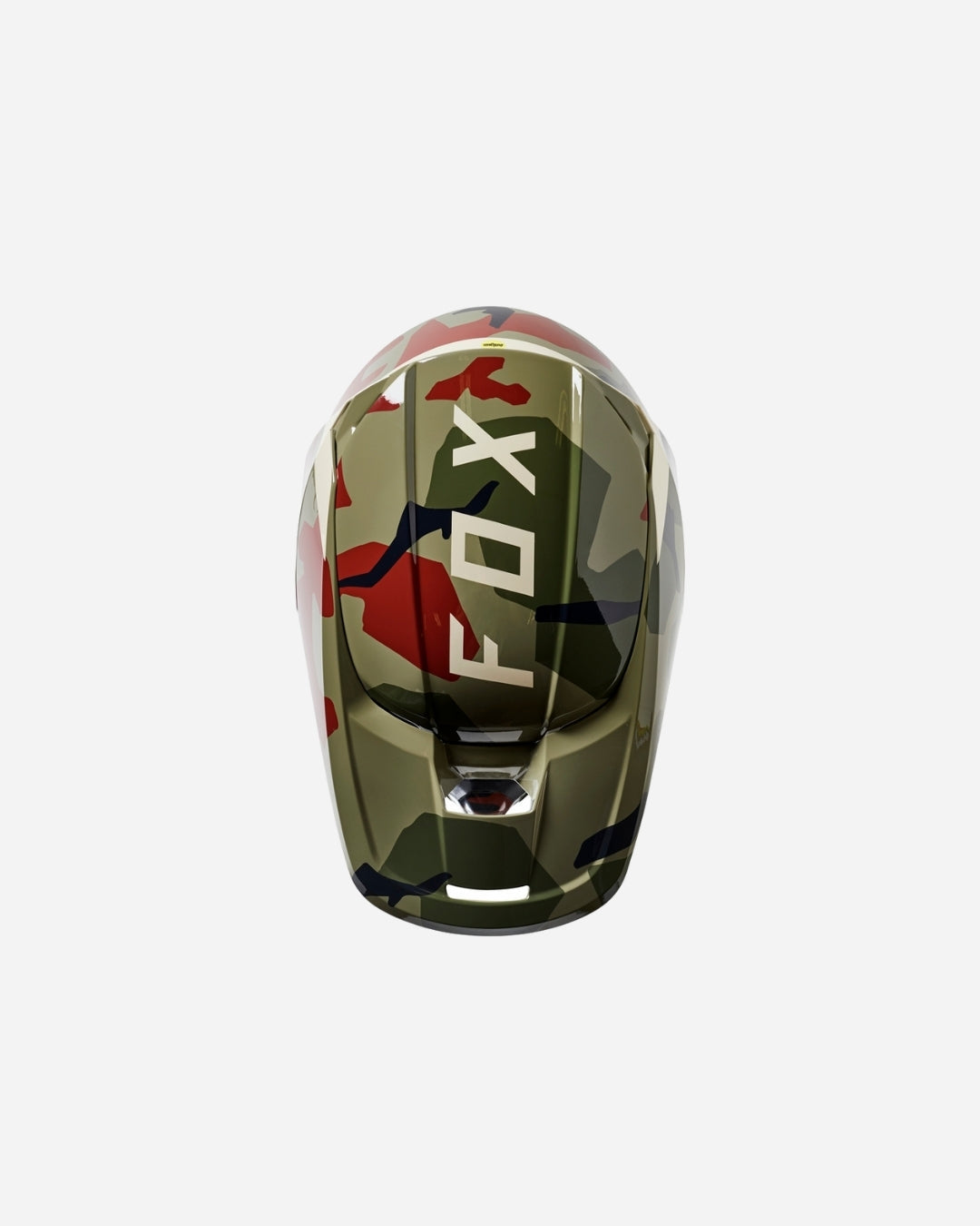 Casque Fox Racing V1 Bnkr - Camo vert