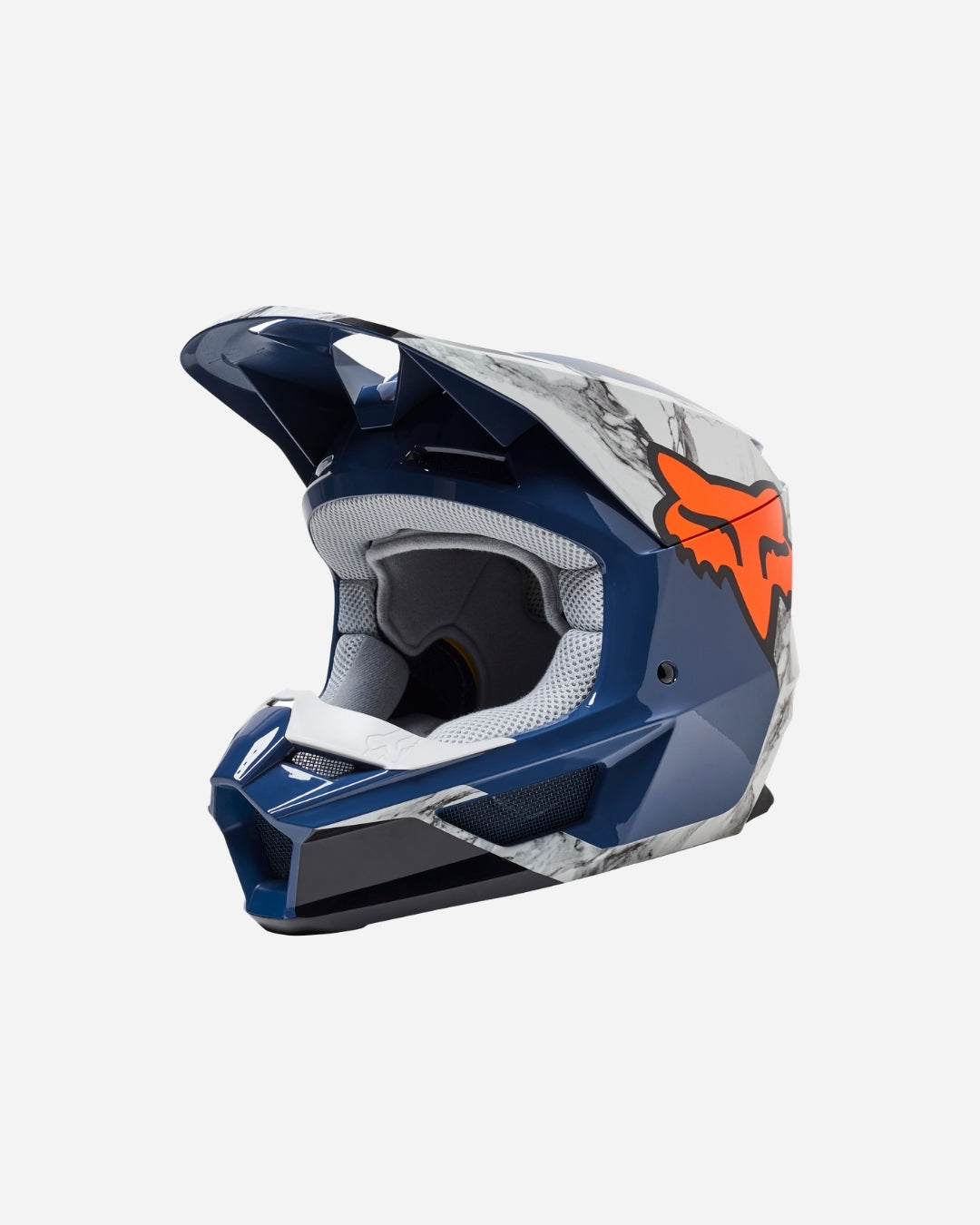 Casque Fox Racing V1 Karrera - Bleu
