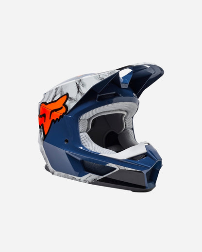 Casque Fox Racing V1 Karrera - Bleu
