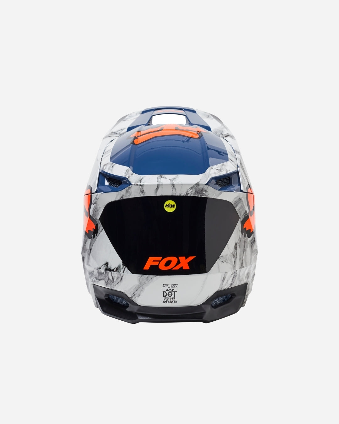 Casque Fox Racing V1 Karrera - Bleu
