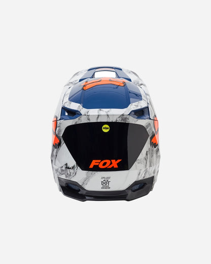 Casque Fox Racing V1 Karrera - Bleu