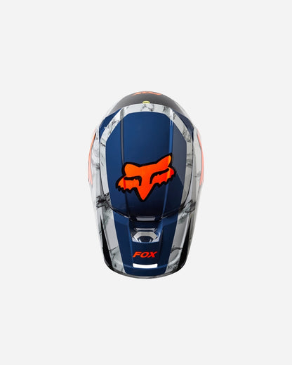 Casque Fox Racing V1 Karrera - Bleu