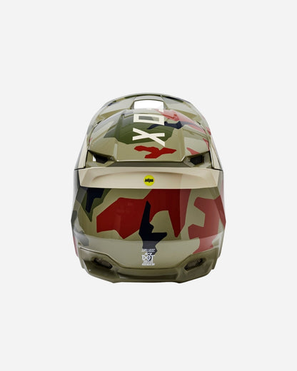 Casque enfant Fox Racing V1 Bnkr - Camo vert