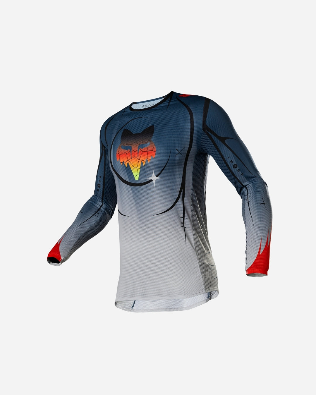 Maillot Fox Racing Flexair Skarz Édition Limitée - Gris