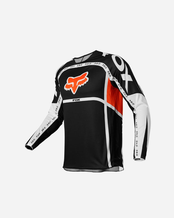 Maglia Fox Racing 360 Divide - Nera