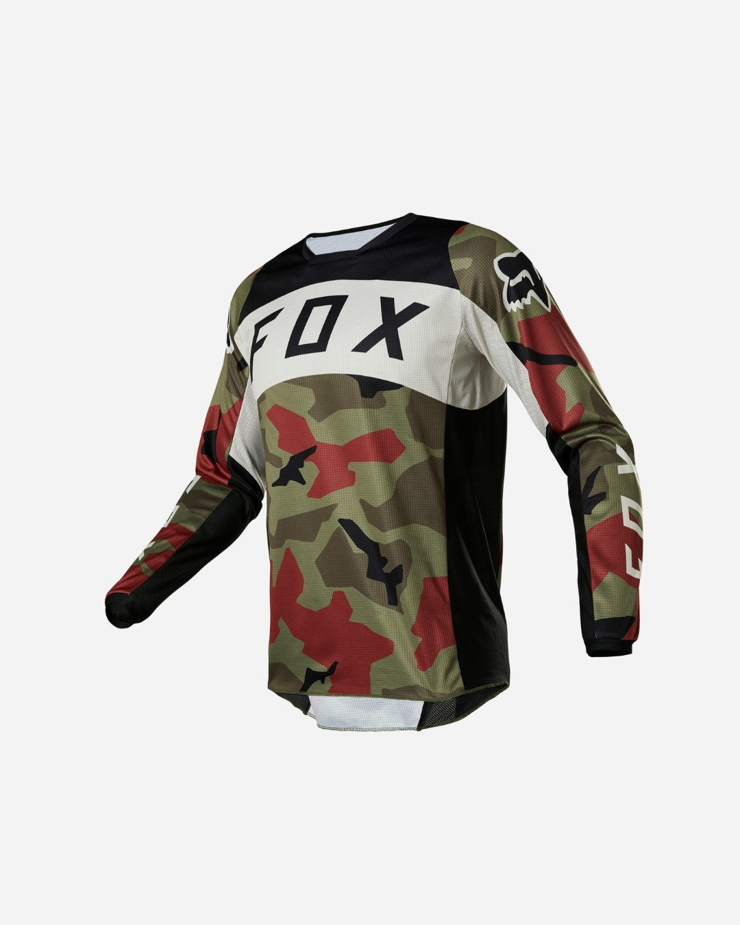 Maillot Fox Racing 180 Bnkr - Camouflage vert
